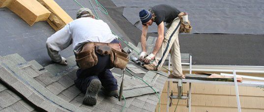 Residential roof repair