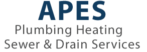 APES Plumbing Heating Sewer & Drain Services - Logo