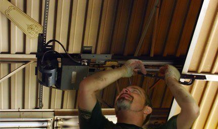 Garage door installation