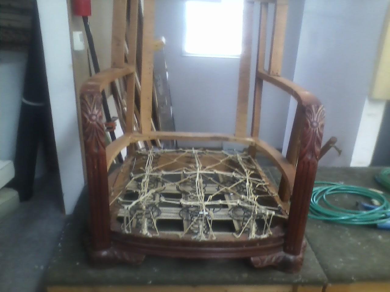 Blue Pipe Chair at Home!