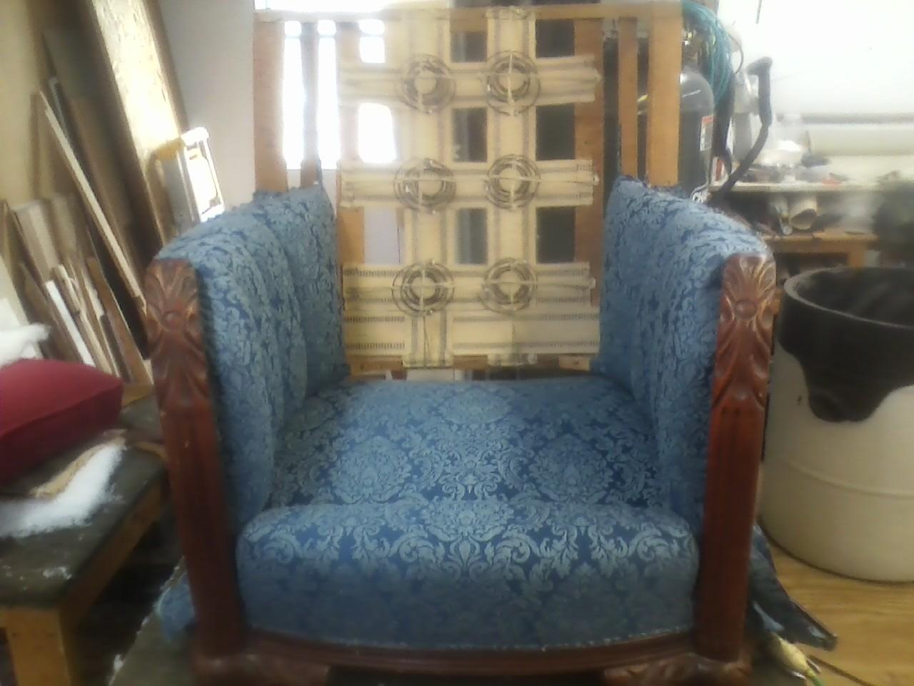Blue Pipe Chair at Home!