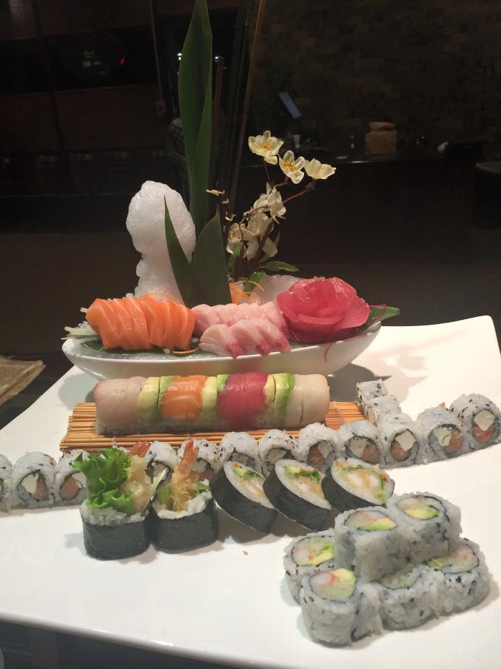 Sashimi, Sushi and Sashimi Rolls