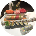 Sashimi, Sushi and Sashimi Rolls