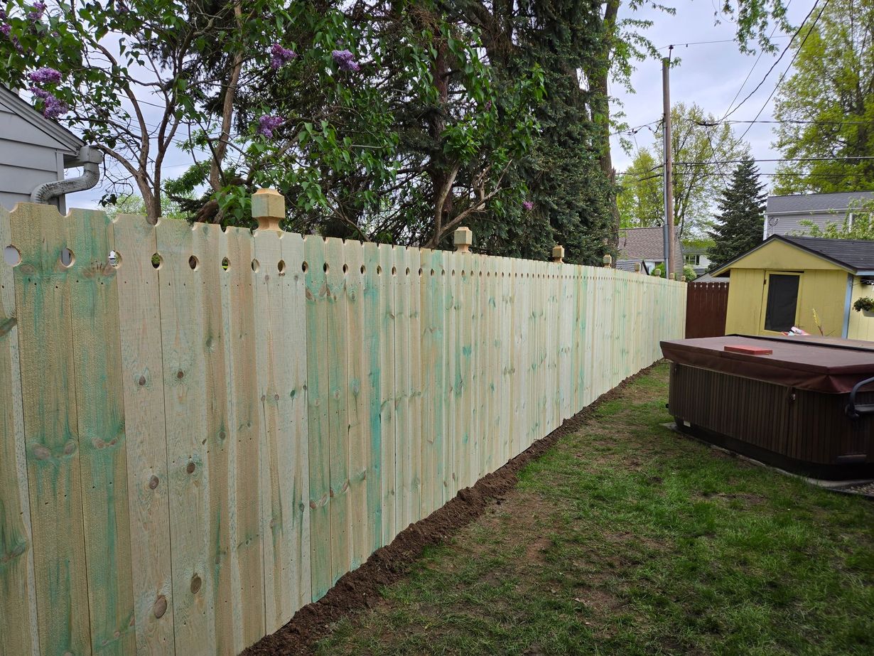 Wood Fencing Hero