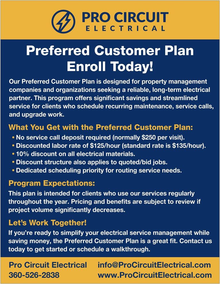 Preferref Customer Plan Flyer
