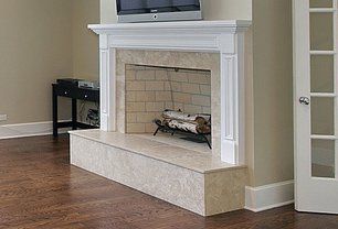 Fireplace in living room