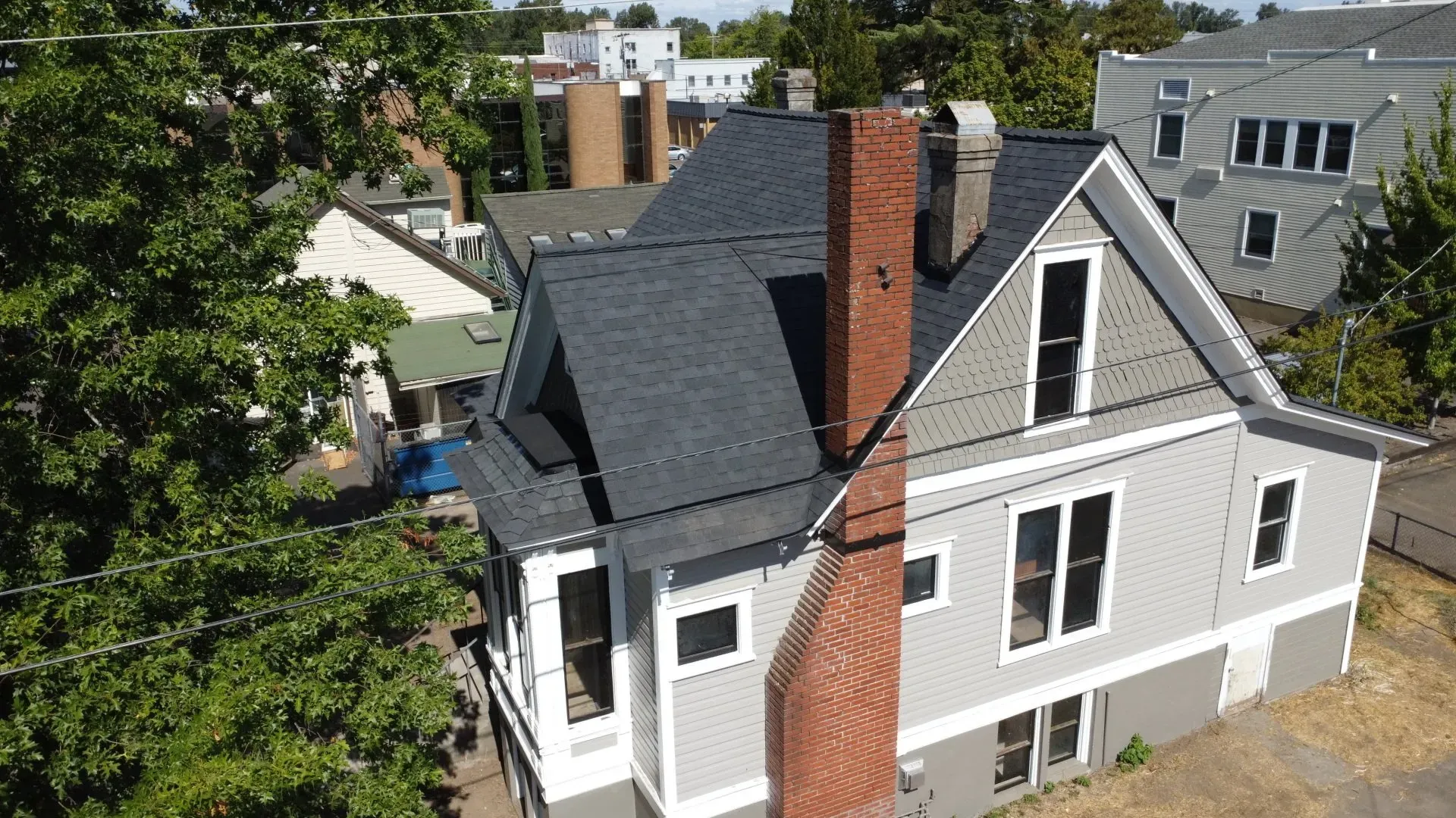 Downtown Albany top view