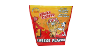 Bright orange Cheetos Cheese Flavor snack bag with Chester Cheetah mascot and cheese puff graphics