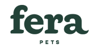 Fera Pets logo in dark green text on a white background