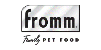 Fromm Family Pet Food logo in black and white