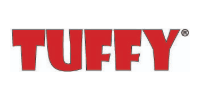 Red TUFFY logo on a white background