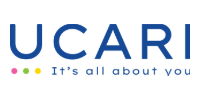 UCARI logo with colorful dots and the tagline “It’s all about you”