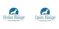 Home Range and Open Range brand logos side by side on a white background