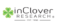 InClover Research logo with green clover icon and black text on white background