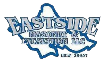 Eastside Masonry Excavation LLC logo with blue outline and license number 29957