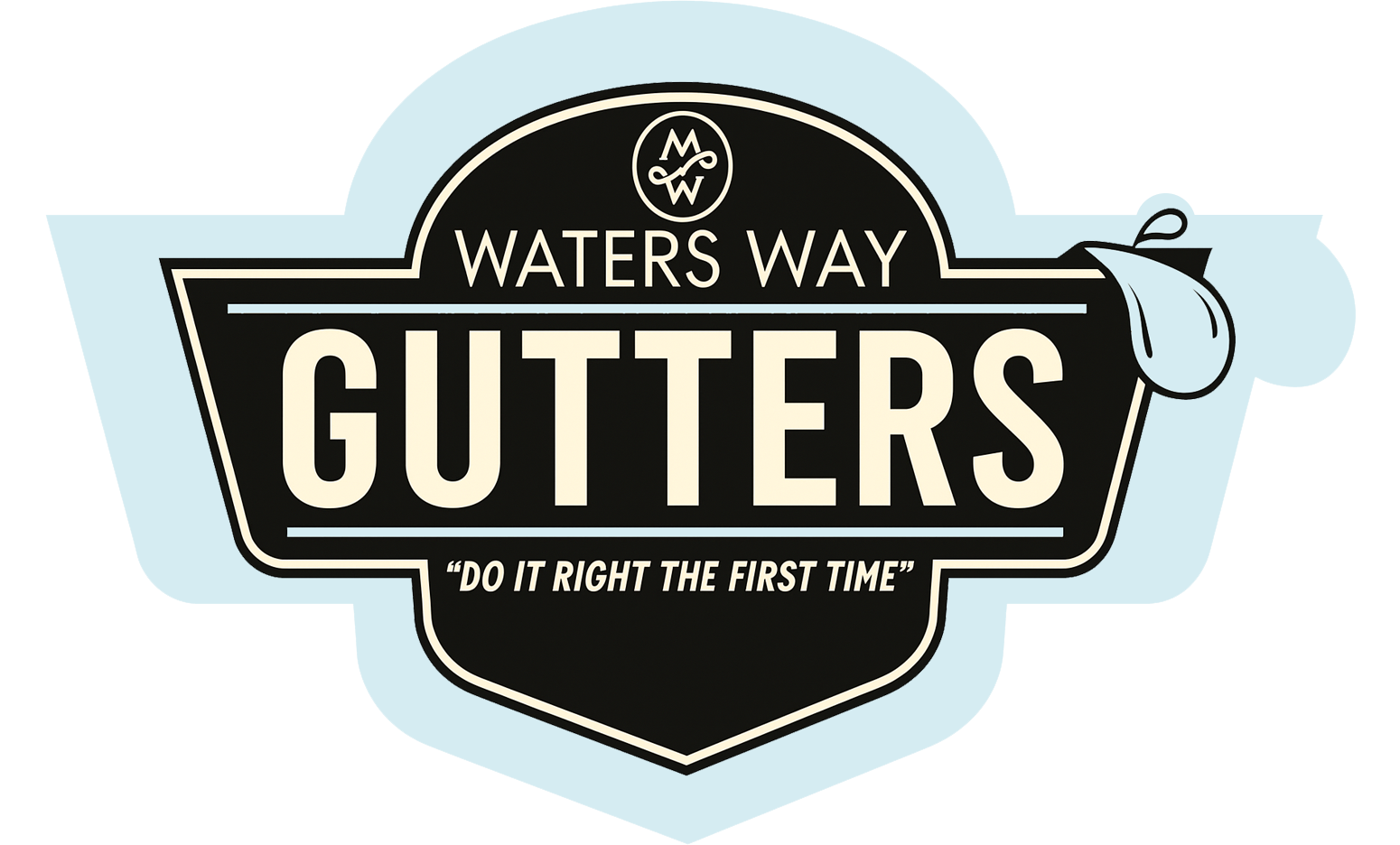 Waters Way Gutters - Logo