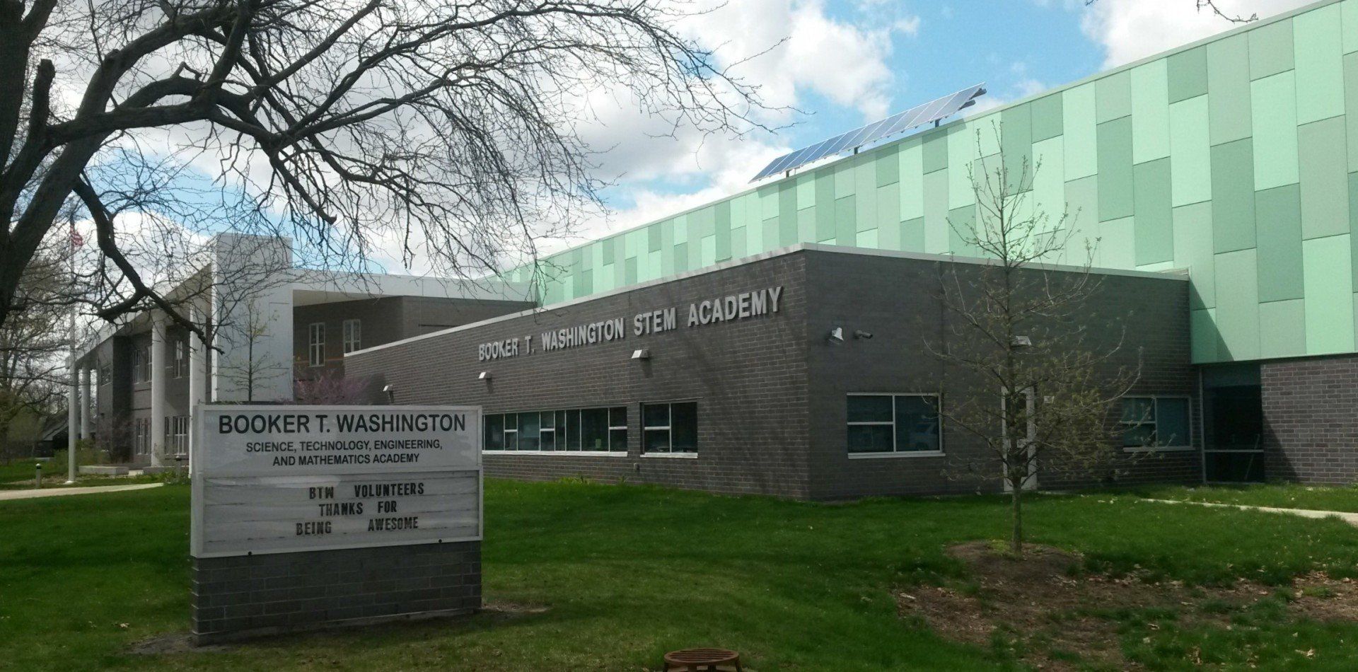 Booker T Washington Stem Academy front
