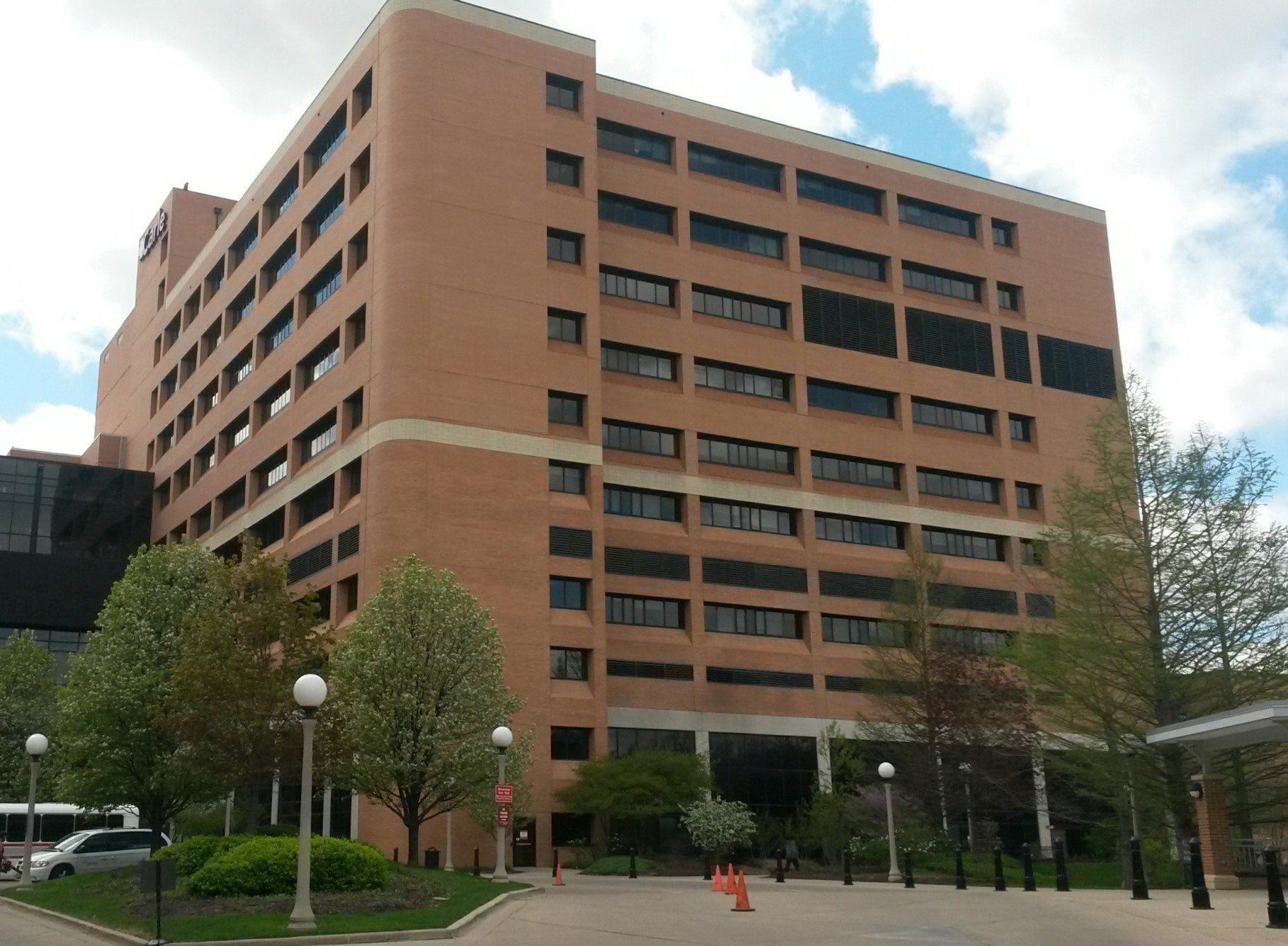 Carle North Tower front