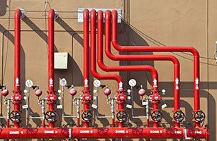 Fire water line service