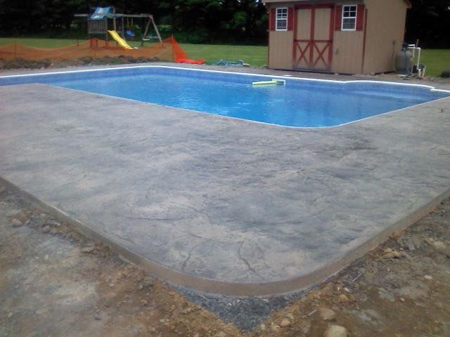 Pool concrete