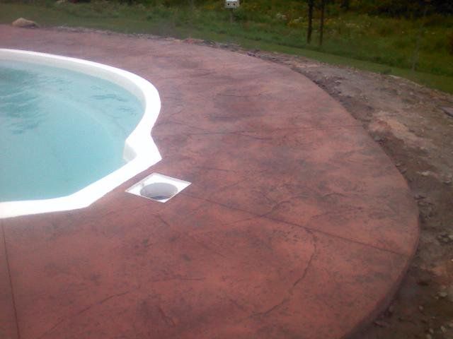Pool concrete