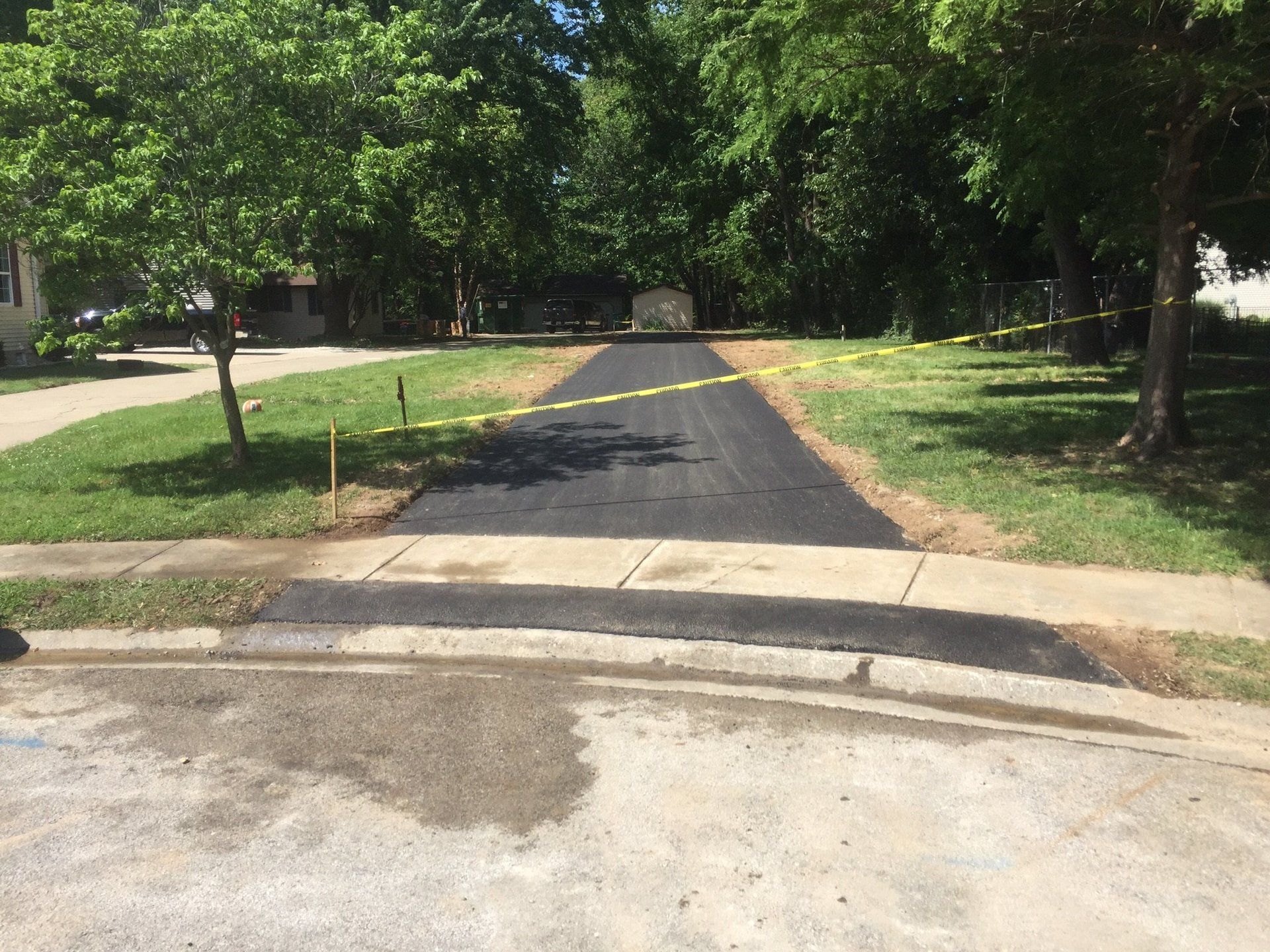 Asphalt maintenance service