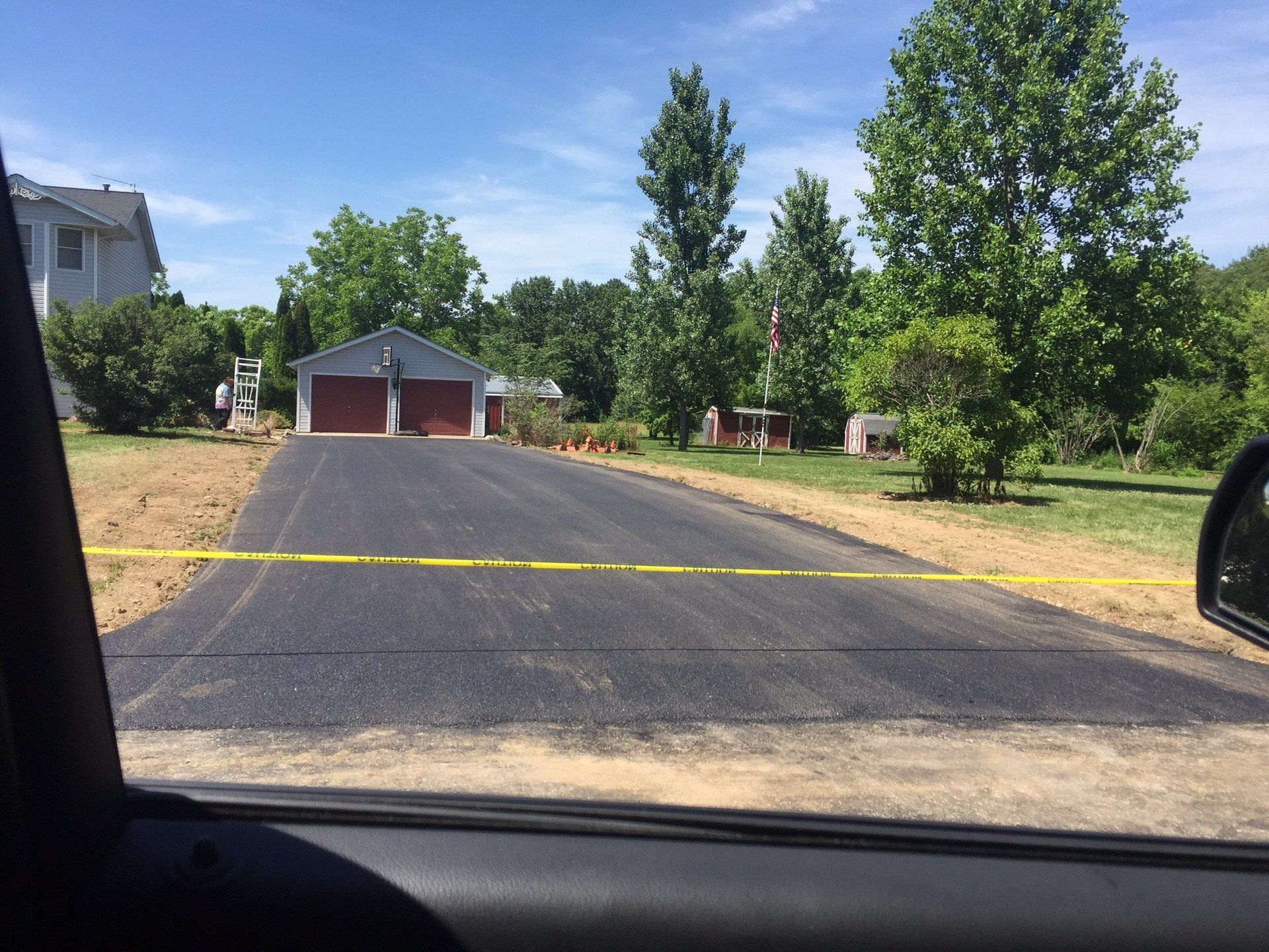 Asphalt maintenance service