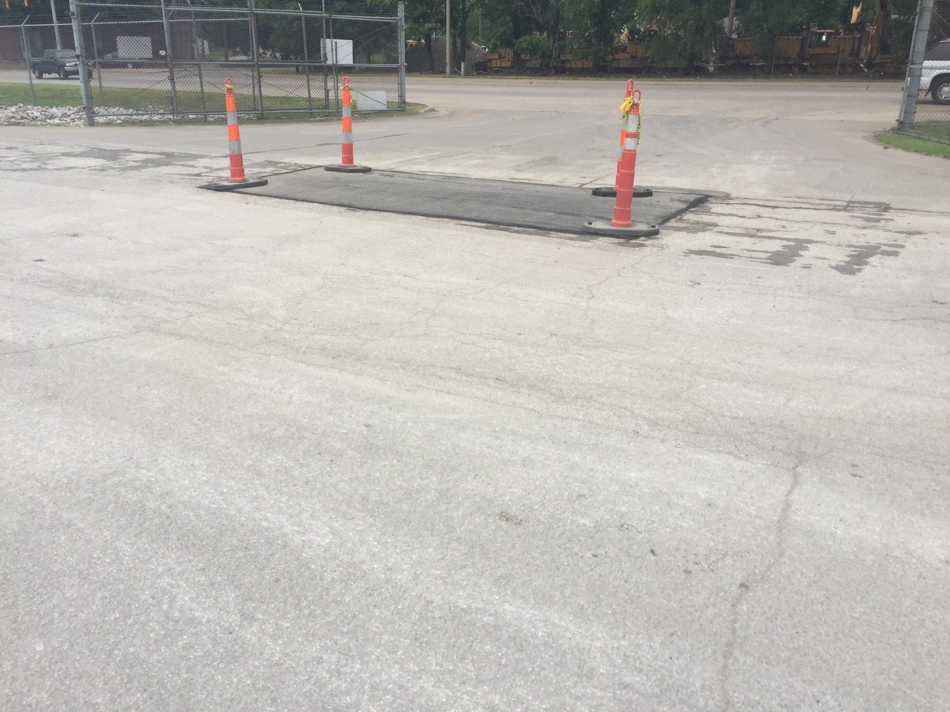 Asphalt paving service