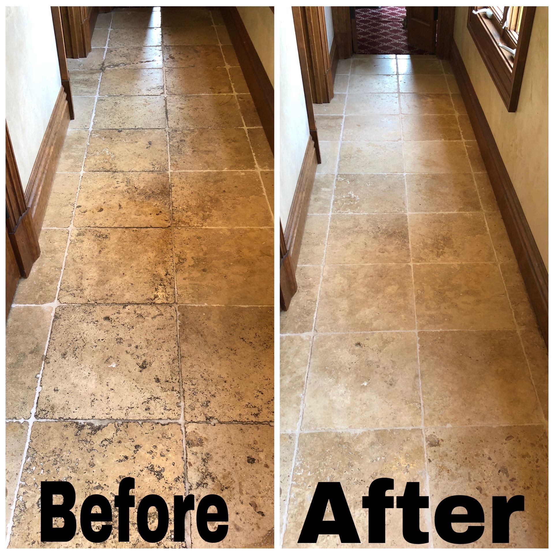 Before/After Gallery Pro Steam Carpet Care & Restoration
