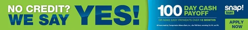 Snap Loan banner ad