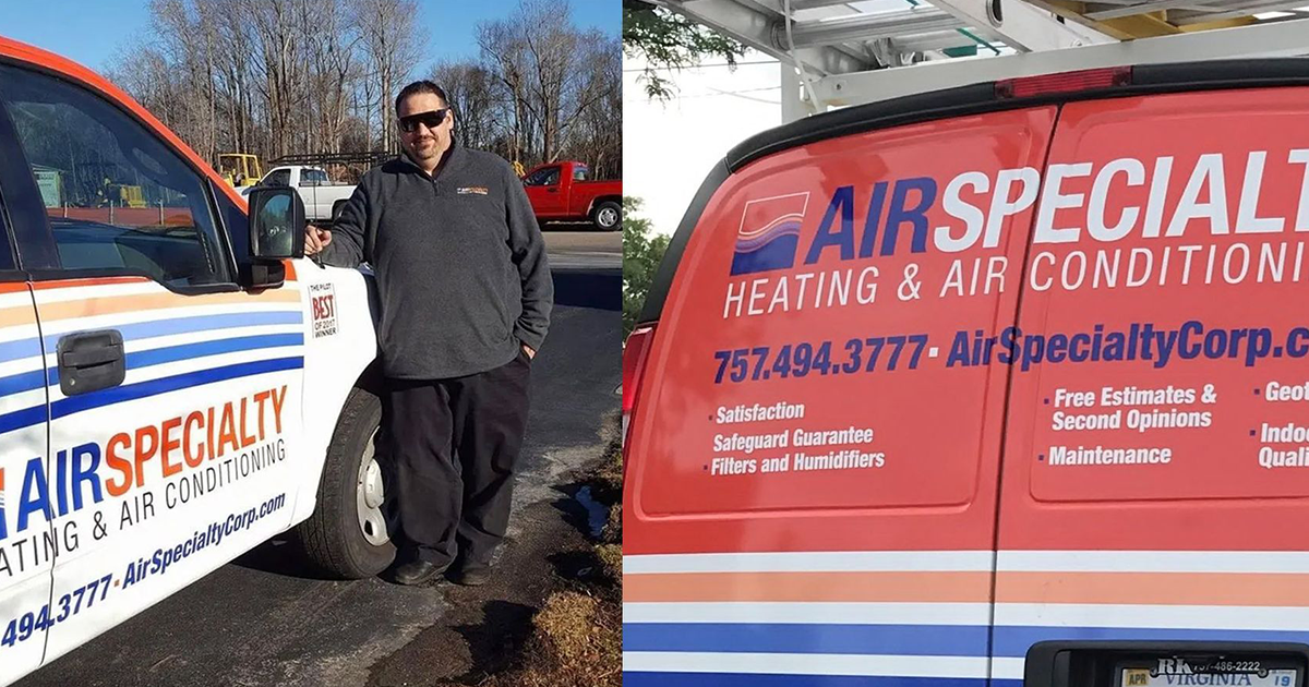 Air Specialty Heating & Air Conditioning cover