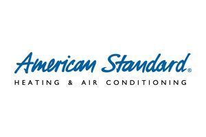 American Standard Heating & Air Conditioning logo in blue script.