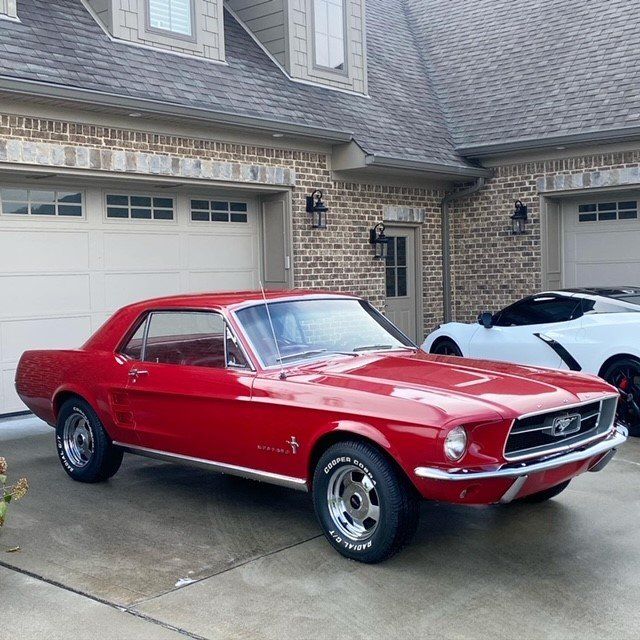 Red Classic Mustang