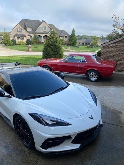 Vette and Mustang