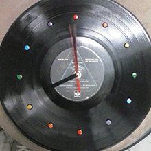Vinyl clock
