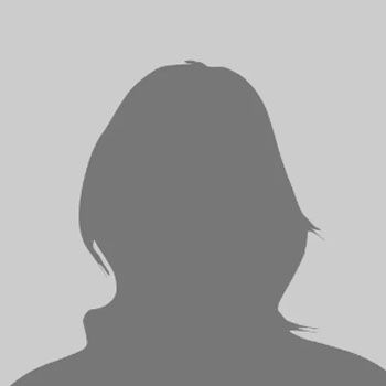 Gray silhouette of a person with shoulder-length hair, shown from the shoulders up on a light background