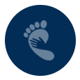 Complete foot care Icon