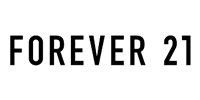FOREVER 21 logo in black text on a white background