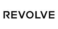 Black “REVOLVE” text on a white background