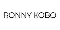 Black text reading “RONNY KOBO” on a white background