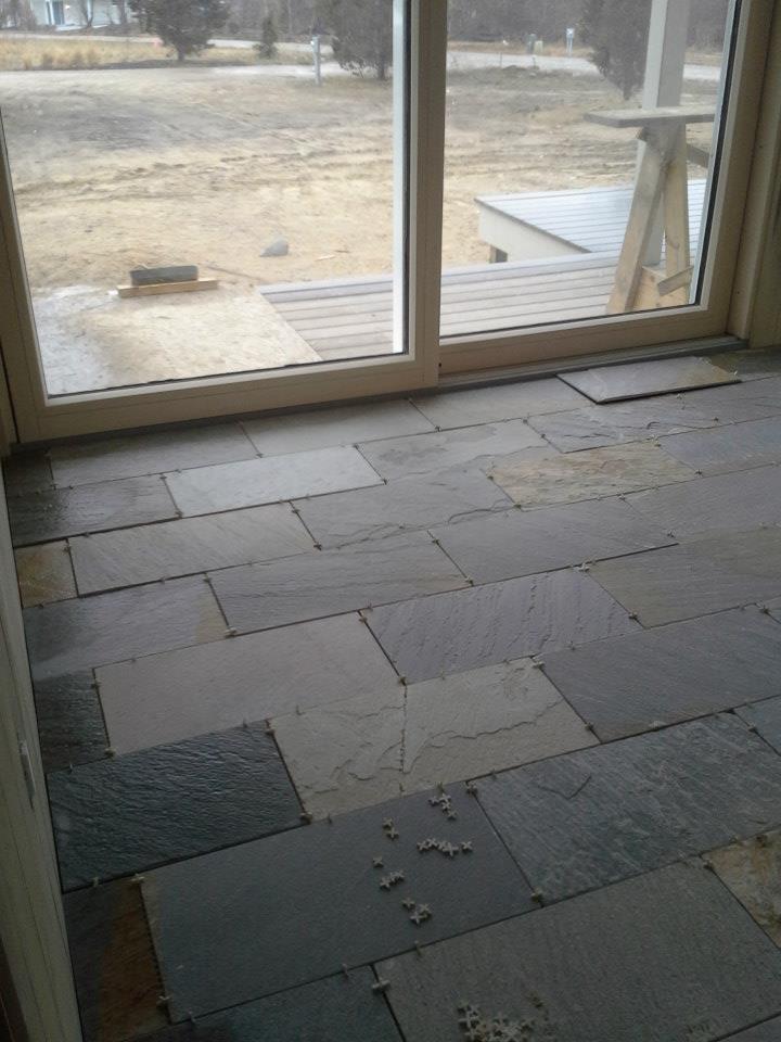 Flooring tiles