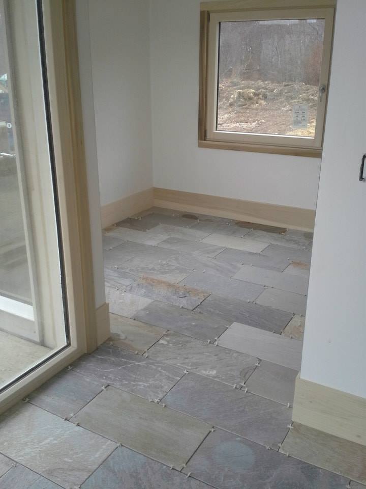Flooring tiles