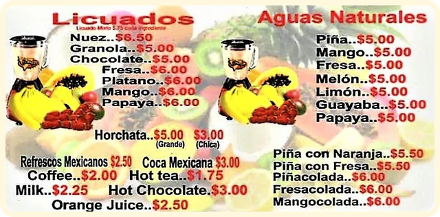 Mexican Breakfast Menu In Spanish mexican-breakfast-menu-in-spanish