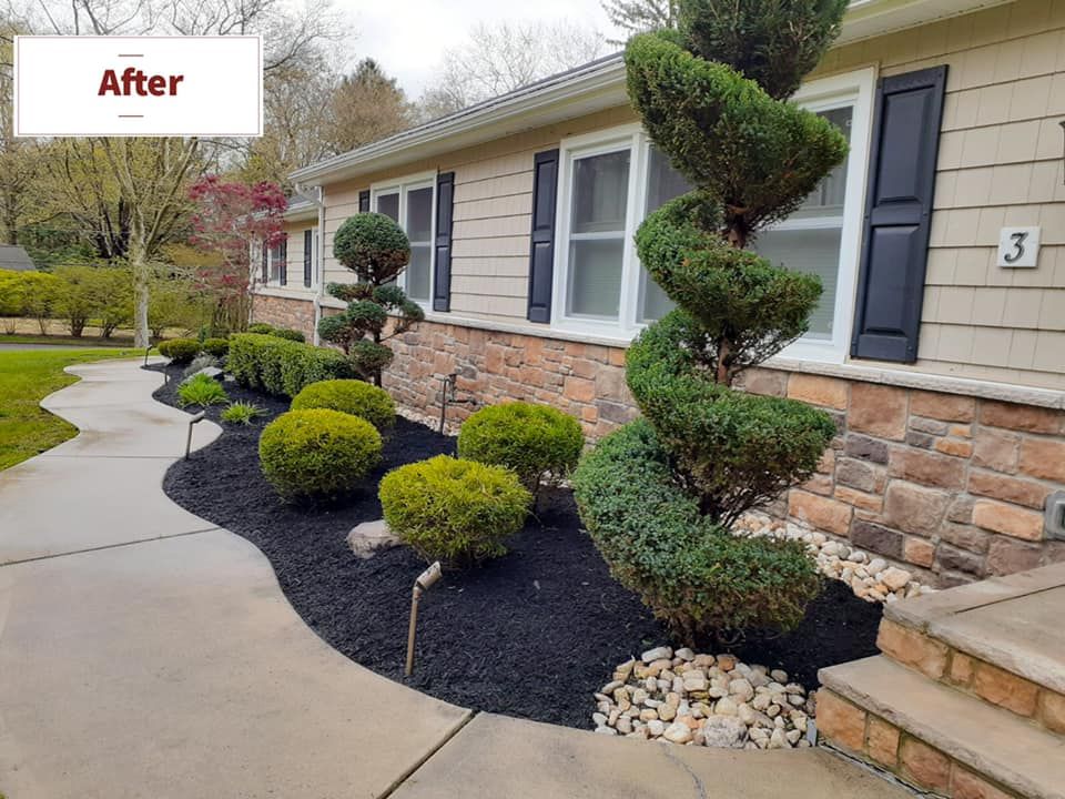 A picture of a house after being remodeled