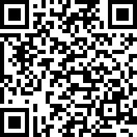 Black-and-white QR code on a white background