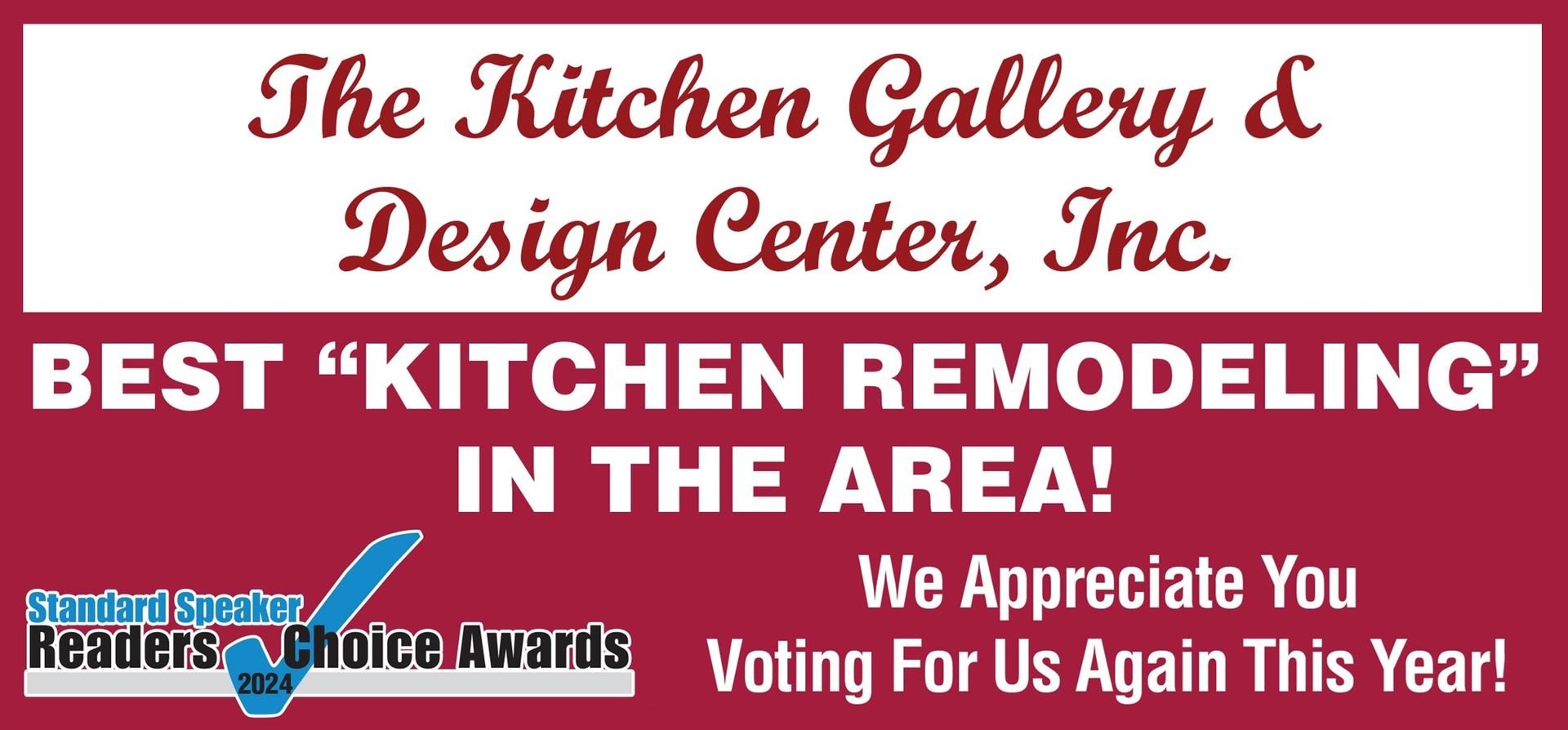 The Kitchen Gallery & Design Center Award