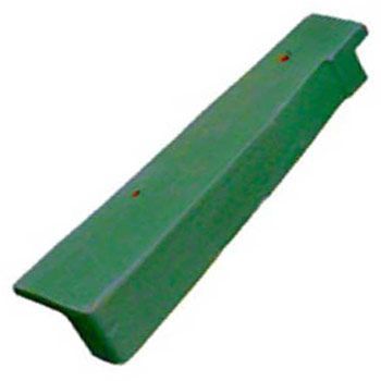 Closed Shingle Rake (L) Shiny Green (11in)