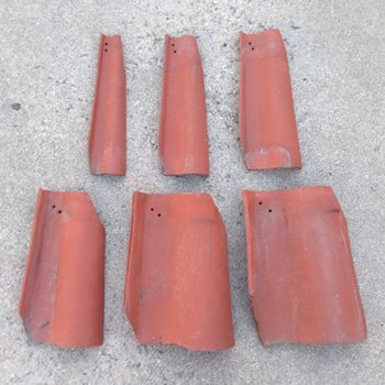 Tapered Ludowici Clay Spanish Turret Tiles