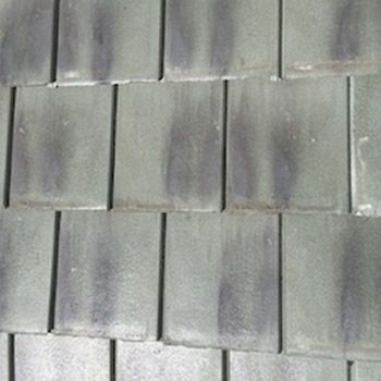 Patina Green 2 Spray Black Flat Tile