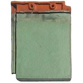 Interlocking Shingle Matte Green